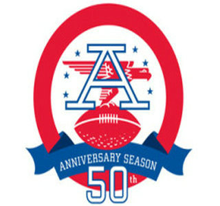 AFL 50th Anniversary Patch