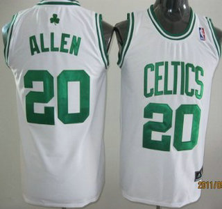 Boston Celtics 20 Allen White Authenic Kids Jersey