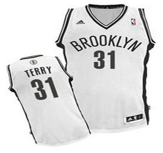 Brooklyn Nets #31 Jason Terry White Swingman Jersey