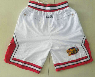 Chicago Bulls 1997-98 White With Chicago Swingman Throwback Shorts 2