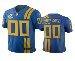 Custom Jacksonville Jaguars Royal City Edition Vapor Limited Jersey