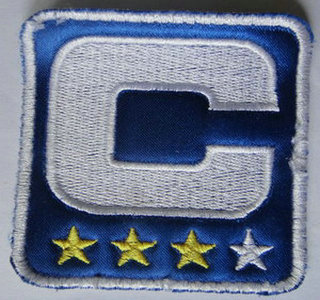 Detroit Lions Captain Blue C Patch