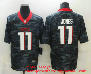 Men's Atlanta Falcons #11 Julio Jones 2020 Camo Limited Stitched Nike NFL Jersey