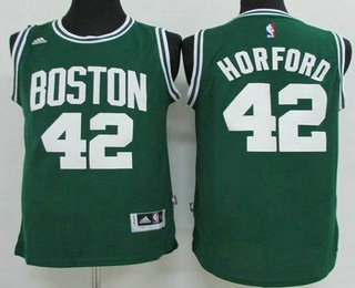 Men's Boston Celtics #42 Al Horford Revolution 30 Swingman New Green Jersey