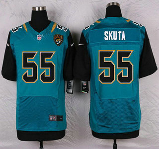 Men's Jacksonville Jaguars #55 Dan Skuta Teal Green Alternate NFL Nike Elite Jersey