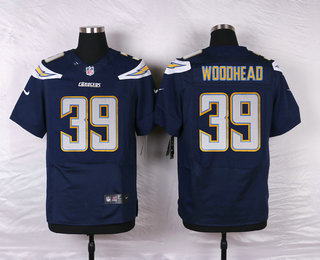 Men's Los Angeles Chargers #39 Danny Navy Blue Team Color NFL Nike Elite Jersey