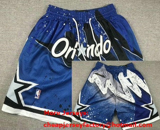 Men's Orlando Magic Blue 2023 Just Don Shorts