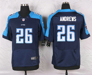 Men's Tennessee Titans #26 Logan Ryan Navy Blue Alternate Stitched NFL Nike Elite Jersey