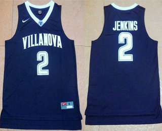 Men's Villanova Wildcats #2 Kris Jenkins Navy Blue College Basketball Swingman Jersey