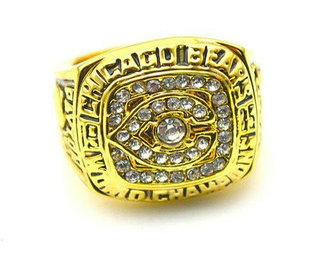NFL Chicago Bears World Champions Gold Ring