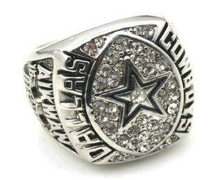 NFL Dallas Cowboys World Champions Silver Ring_2