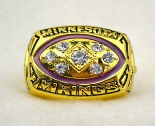 NFL Minnesota Vikings World Champions Gold Ring_1