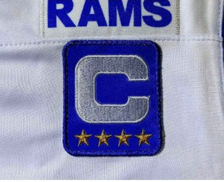 NFL Rams 4 Star C patch