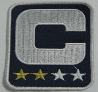 New England Patriots Captain Blue C Patch