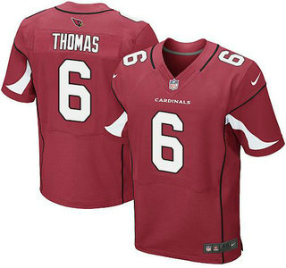 Nike Arizona Cardinals #6 Logan Thomas Red Elite Jersey