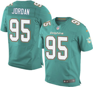 Nike Miami Dolphins #95 Dion Jordan Green 2013 Elite Jersey