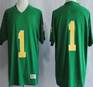 Notre Dame Fighting Irish #1 Louis Nix III 2013 Green Jersey