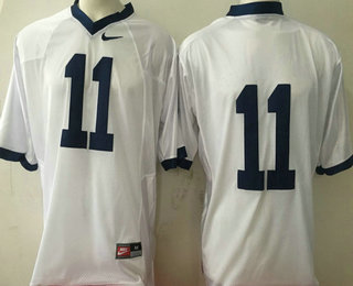 Penn State Nittany Lions #11 Khairi Fortt No Name White College Football Jersey