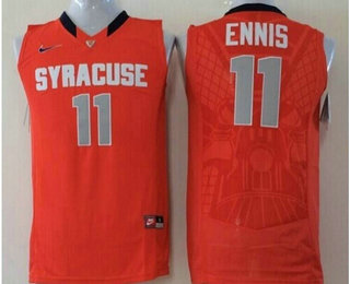 Syracuse Orange #11 Tyler Ennis 2014 Orange Jersey