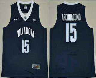 Villanova Wildcats #15 Ryan Arcidiacono Navy Blue Basketball Stitched NCAA Jersey