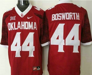 Youth Oklahoma Sooners #44 Brian Bosworth Red Limited Stitched College Football 2016 Nike NCAA Jersey