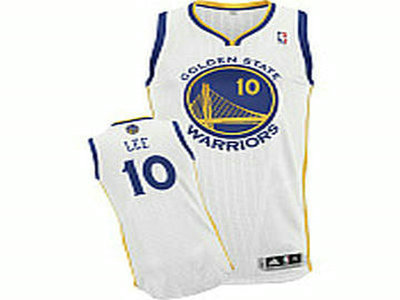 Golden State Warriors 10 David Lee White Jersey